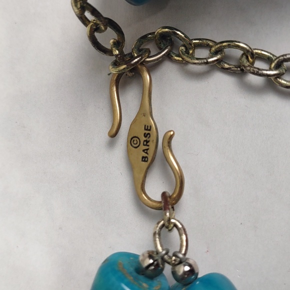 Barse Blue Bamboo Coral Necklace - Picture 6 of 7